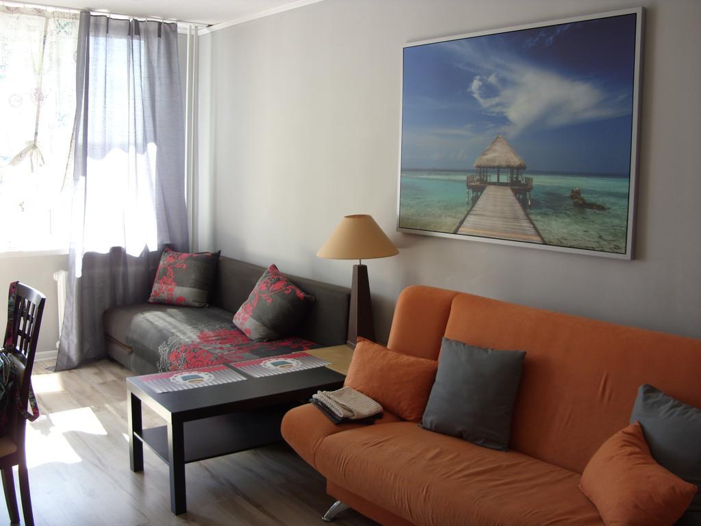 Ferienwohnung Apartament Obroncow Wybrzeza Danzig Zimmer foto